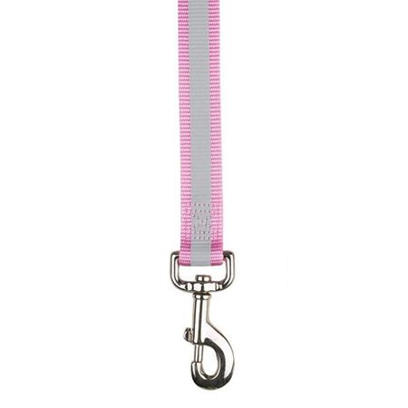 PAMPEREDPETS Guardian Gear Reflective Ld 6 Ft x 1 In Pink PA2632593